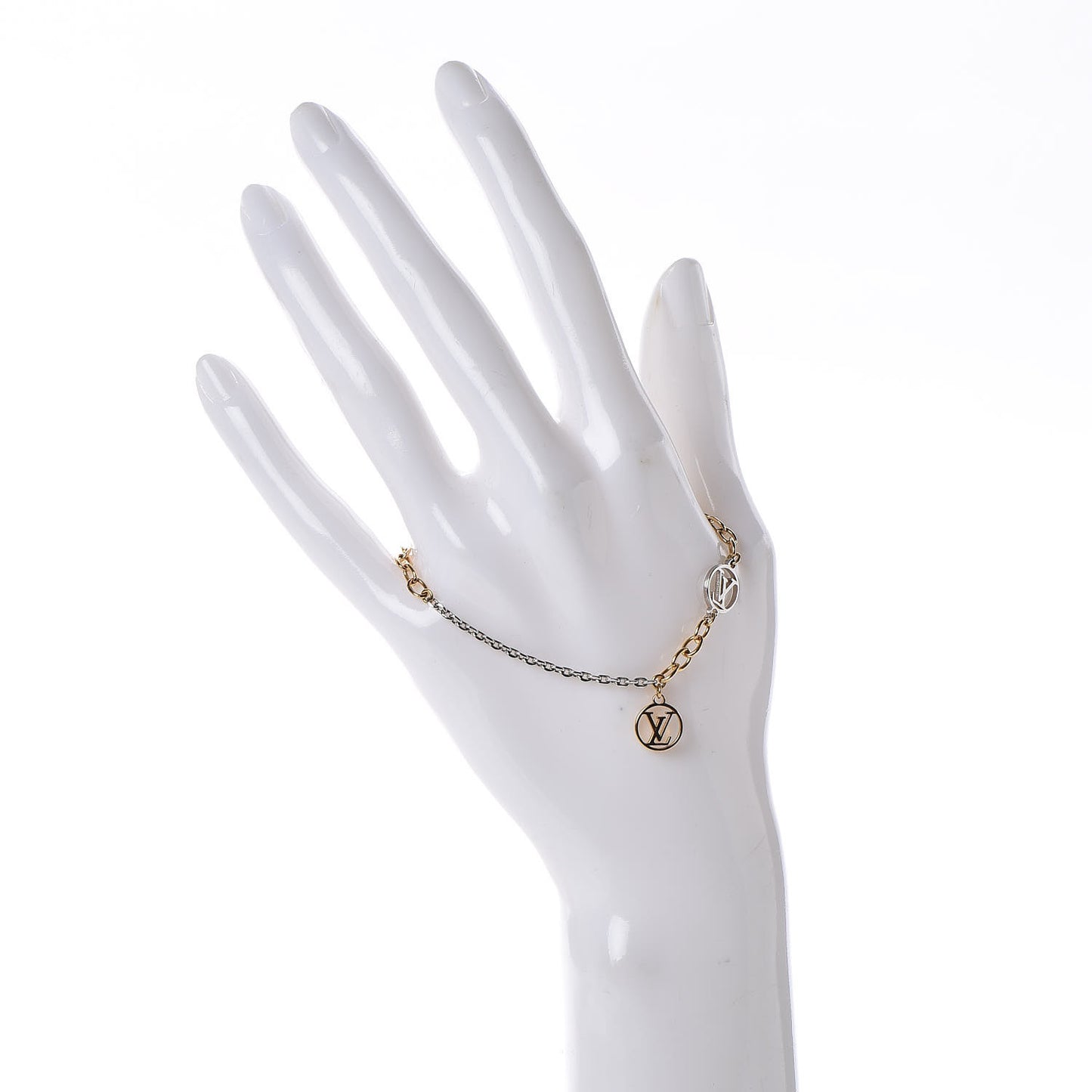 Logomania Bracelet Silver Gold