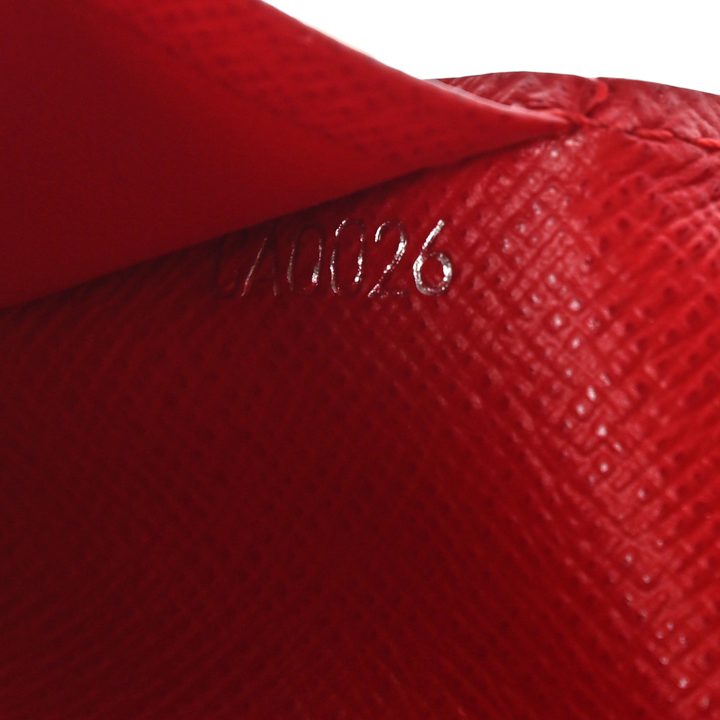 Epi Business Card Holder Red