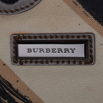 Burberry Summer Canvas Bilmore Medium Tote Amber Bronze 9 of 10
