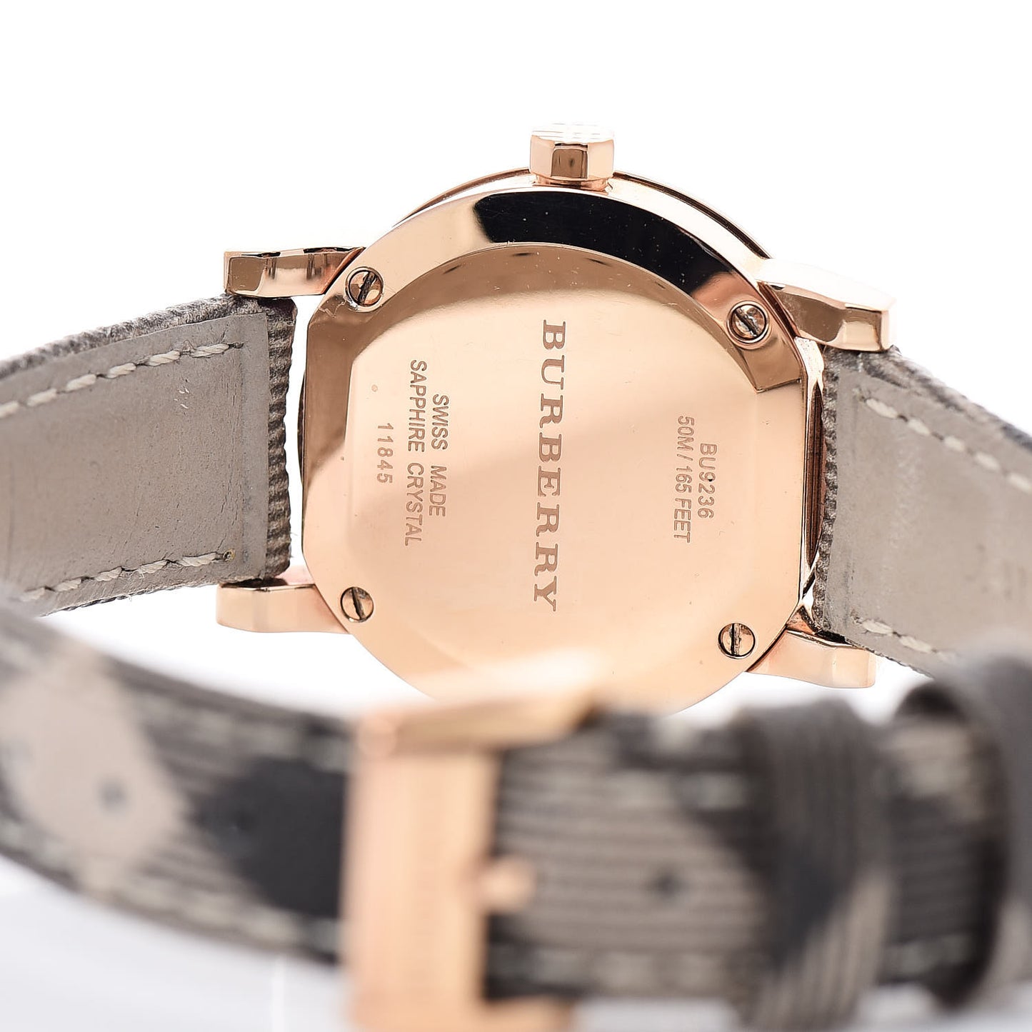 Stainless Steel Calfskin 26mm The City Quartz Watch Champagne BU9236