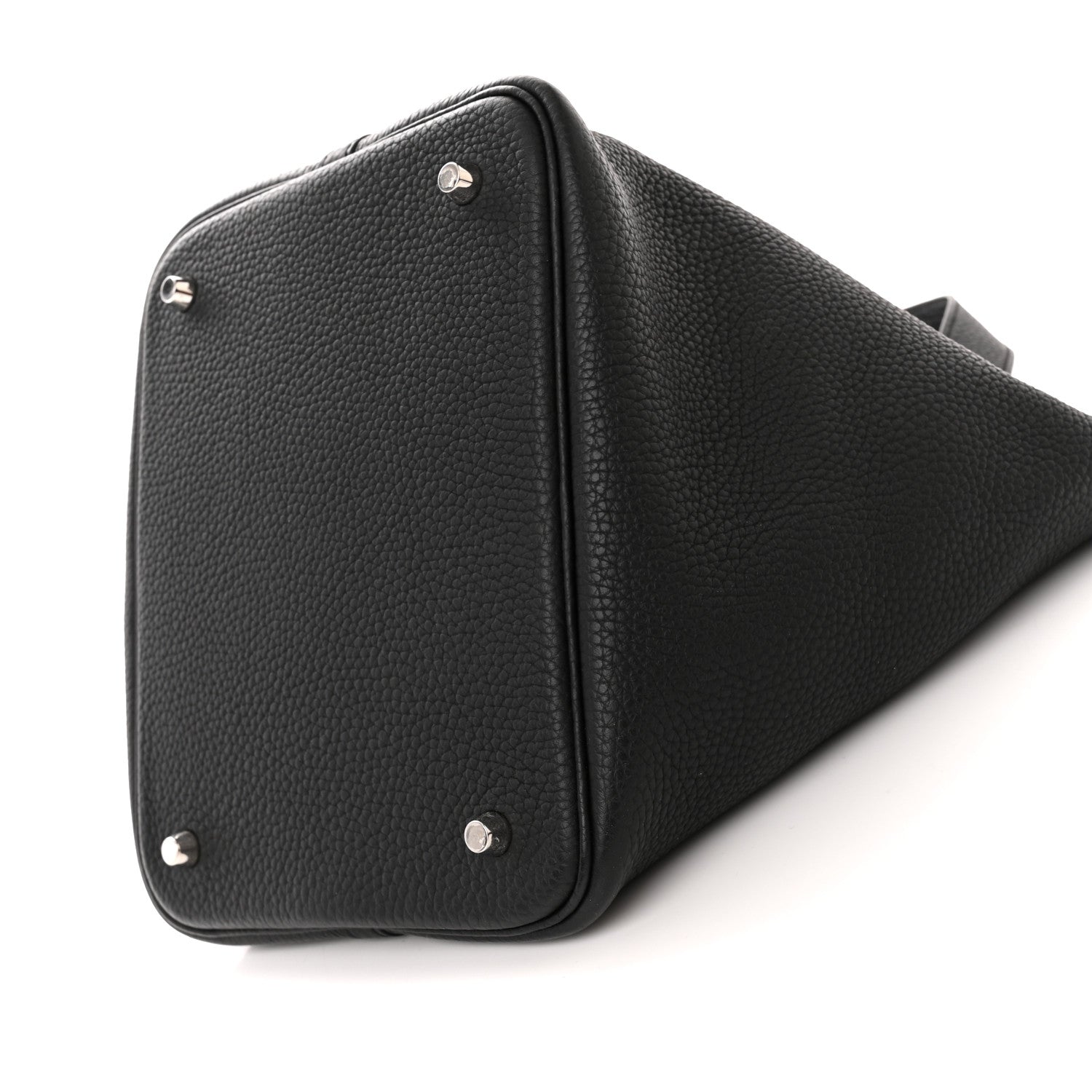 Hermes Taurillon Clemence Picotin Lock 22 MM Black 10 of 11