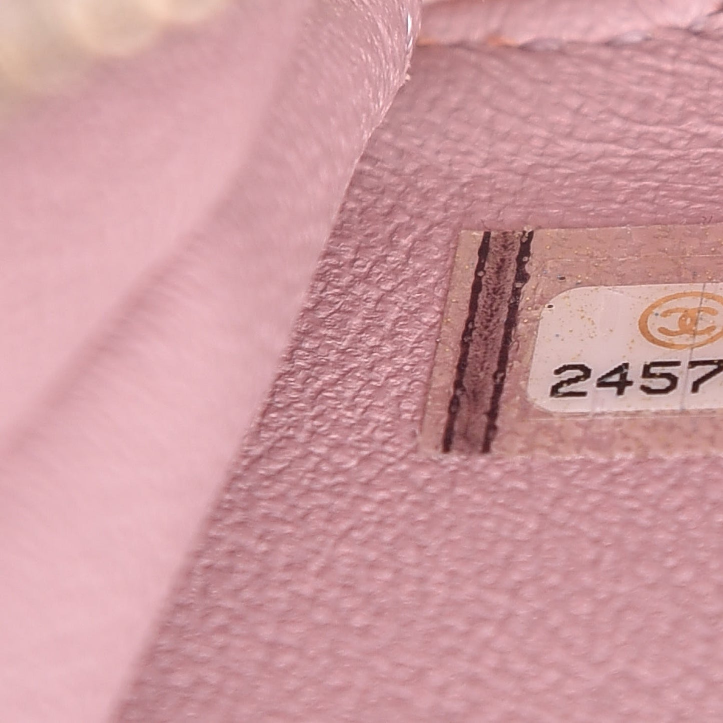 Caviar Quilted Small Business Affinity Flap Light Pink