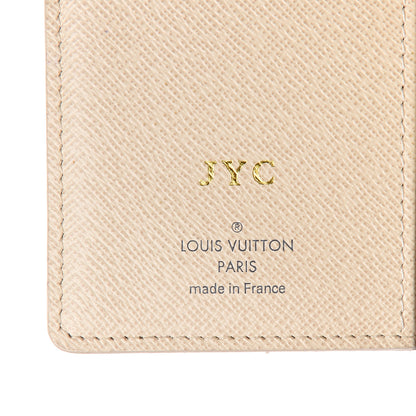 Louis Vuitton Damier Azur Small Ring Agenda Cover 5 of 7