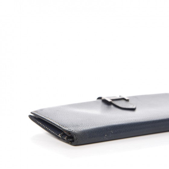 Epsom Bearn Gusset Wallet Bleu Saphir