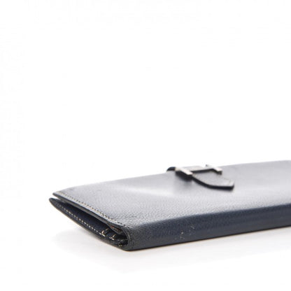 Hermes Epsom Bearn Gusset Wallet Bleu Saphir 12 of 15