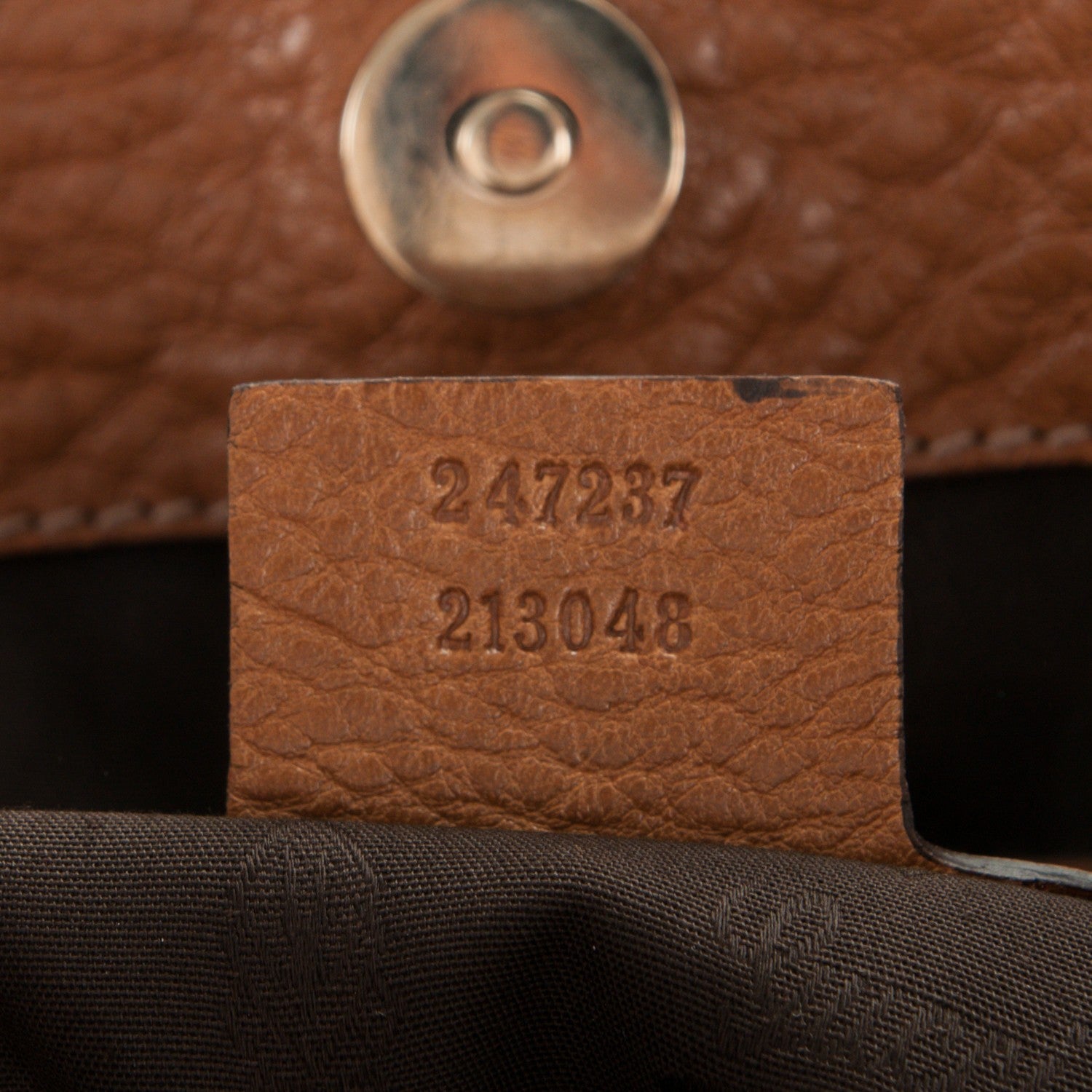 Gucci GG Monogram Medium Charm Tote Light Brown 7 of 7