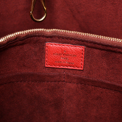 Louis Vuitton Calfskin Monogram Kimono Tote Cherry 6 of 8