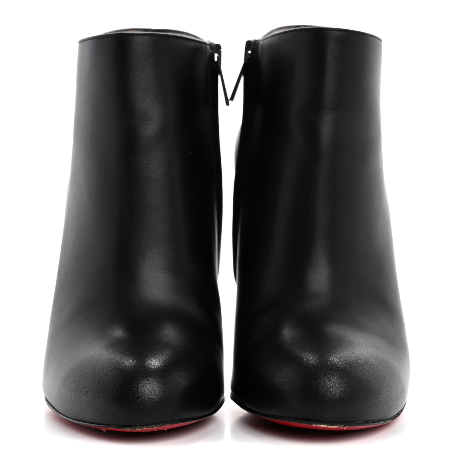 Christian Louboutin Calfskin Belle 100 Ankle Boots 37 Black 3 of 12
