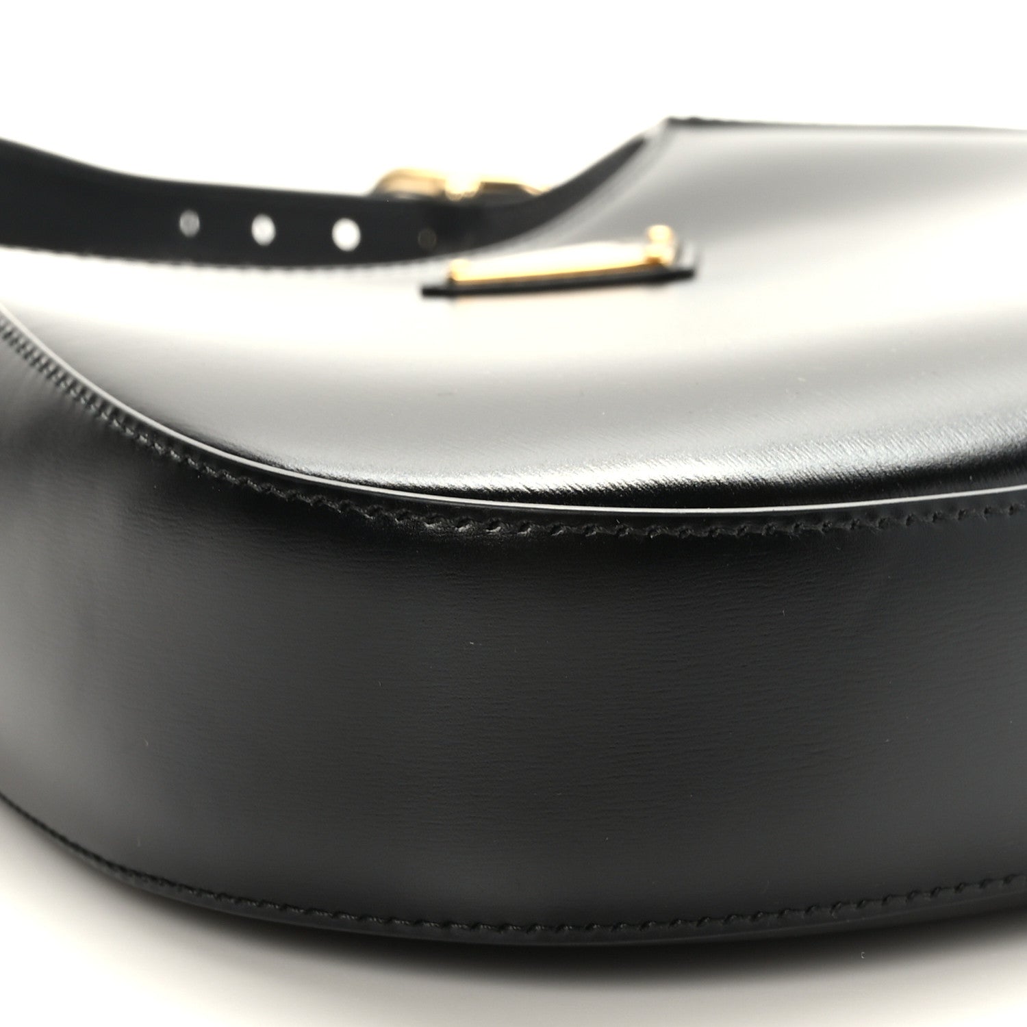 Prada Box Calfskin Shoulder Bag Black 7 of 8