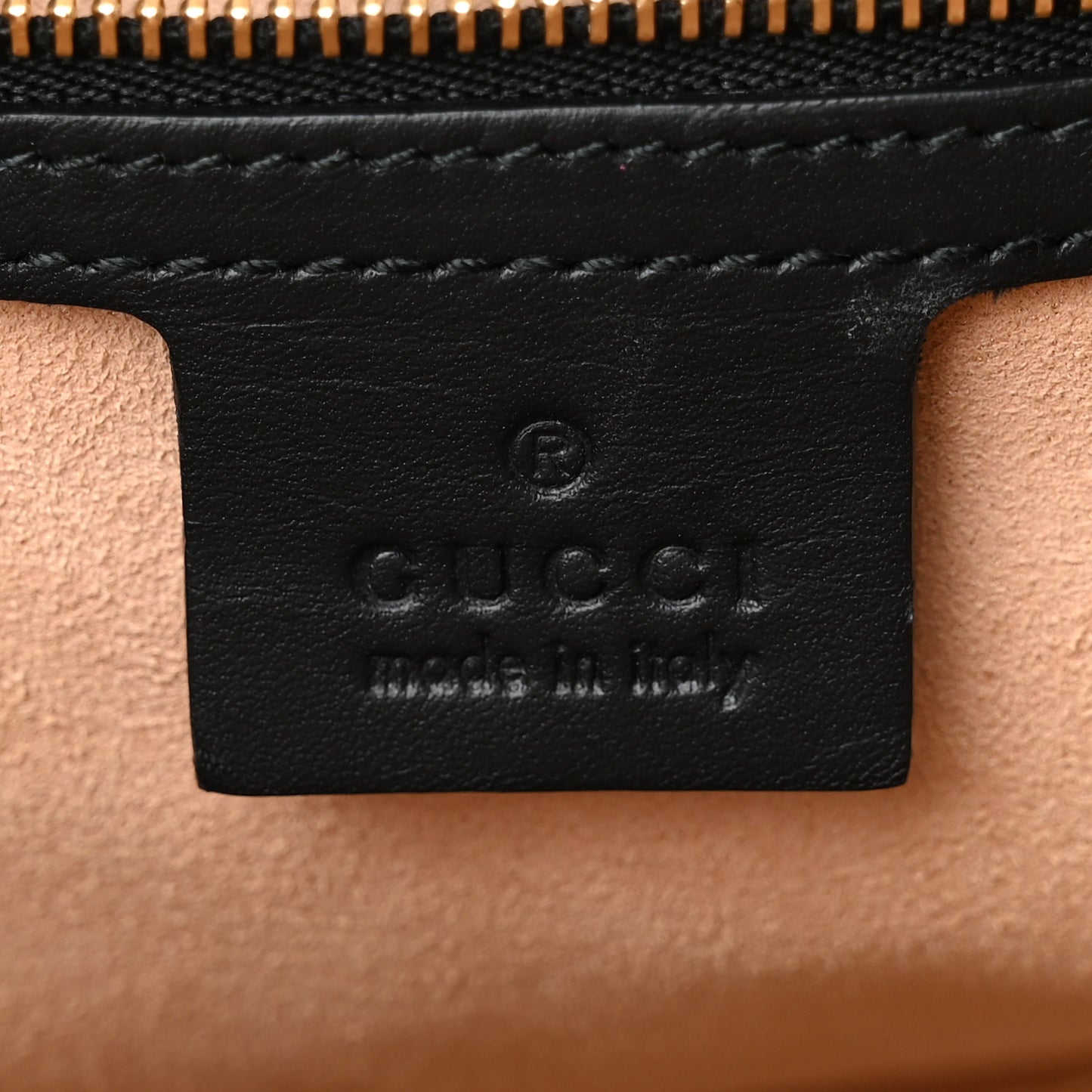 Suede Patent GG Web Medium Ophidia Tote Bag Black