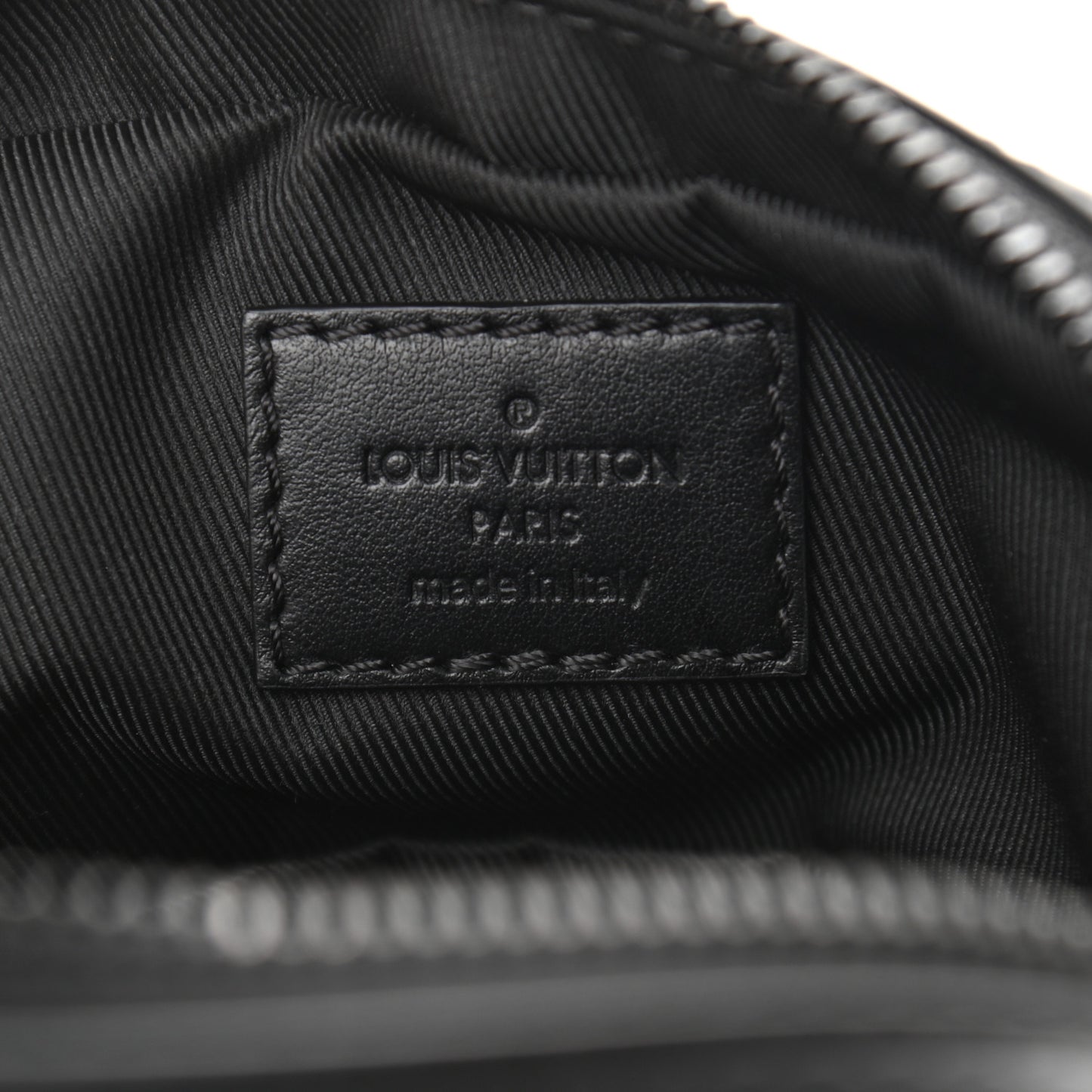 Calfskin Monogram Shadow Danube PM Black