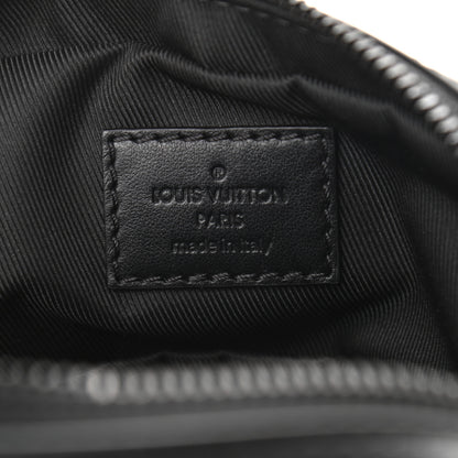 Louis Vuitton Calfskin Monogram Shadow Danube PM Black 6 of 11