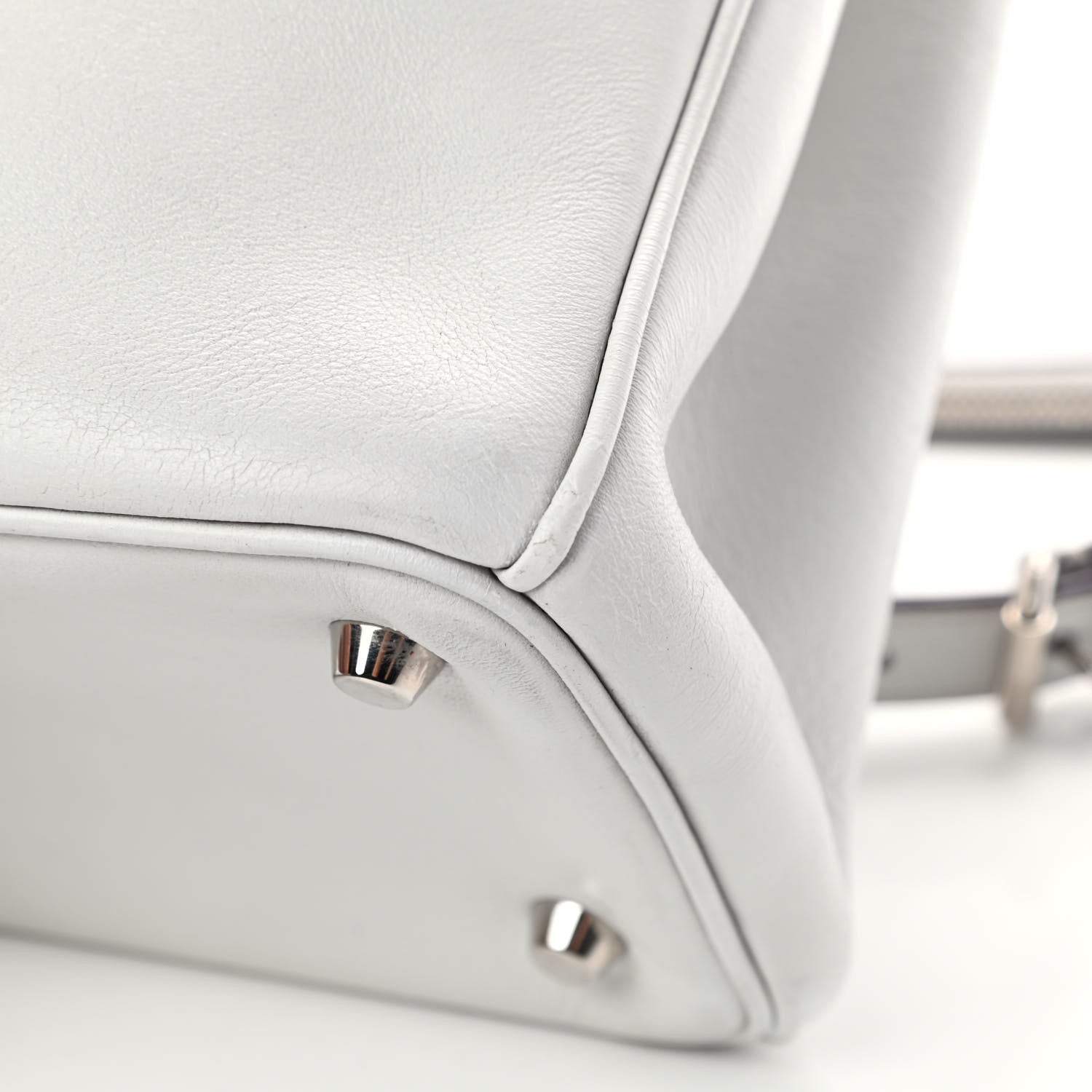 Christian Dior Smooth Calfskin Large Diorissimo Tote White 12 of 14