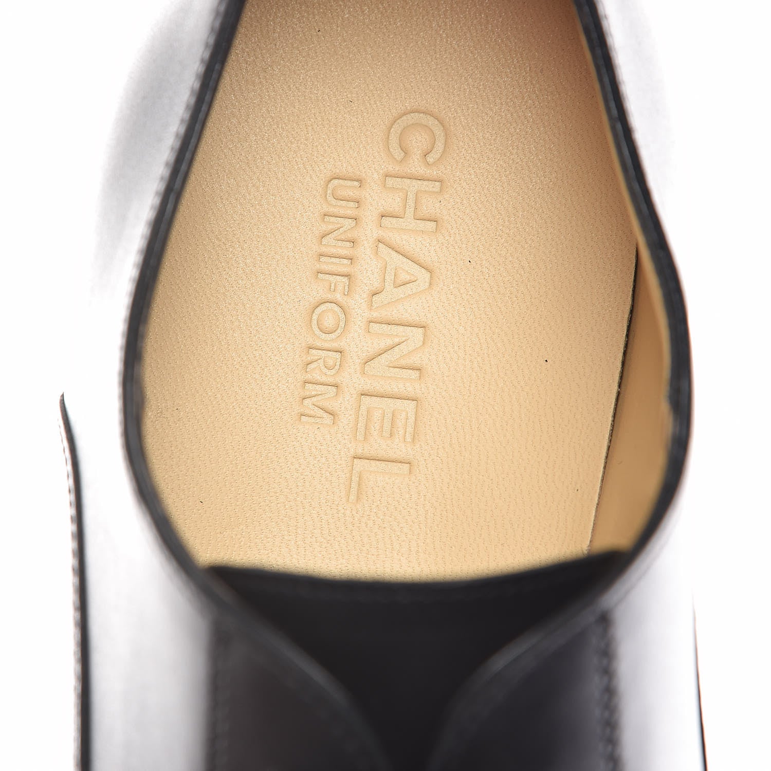 Chanel Calfskin Mens Loafers 41 Black 7 of 9