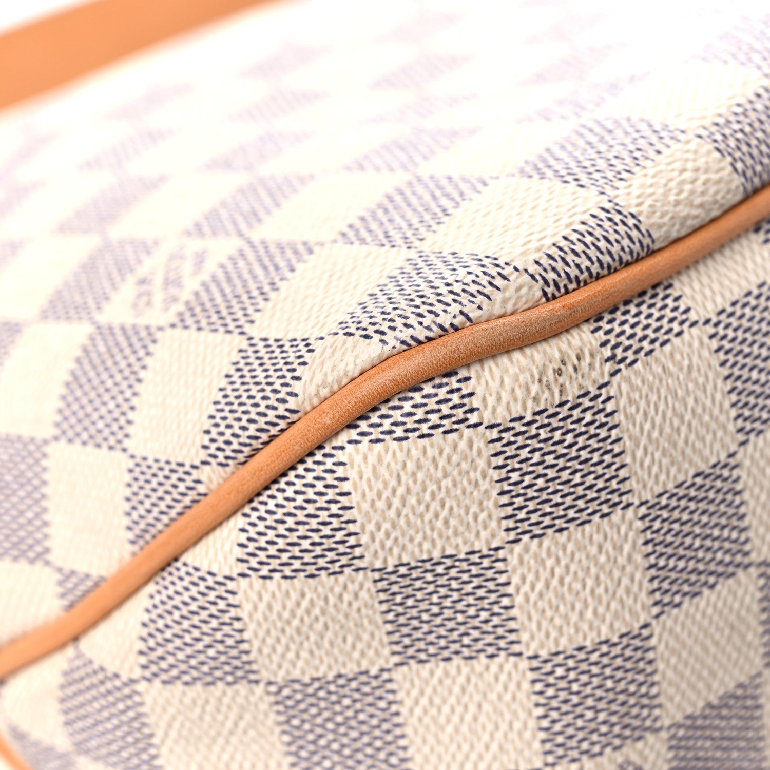 Louis Vuitton Damier Azur Delightful MM Rose Ballerine 10 of 22
