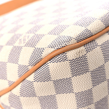 Louis Vuitton Damier Azur Delightful MM Rose Ballerine 10 of 22