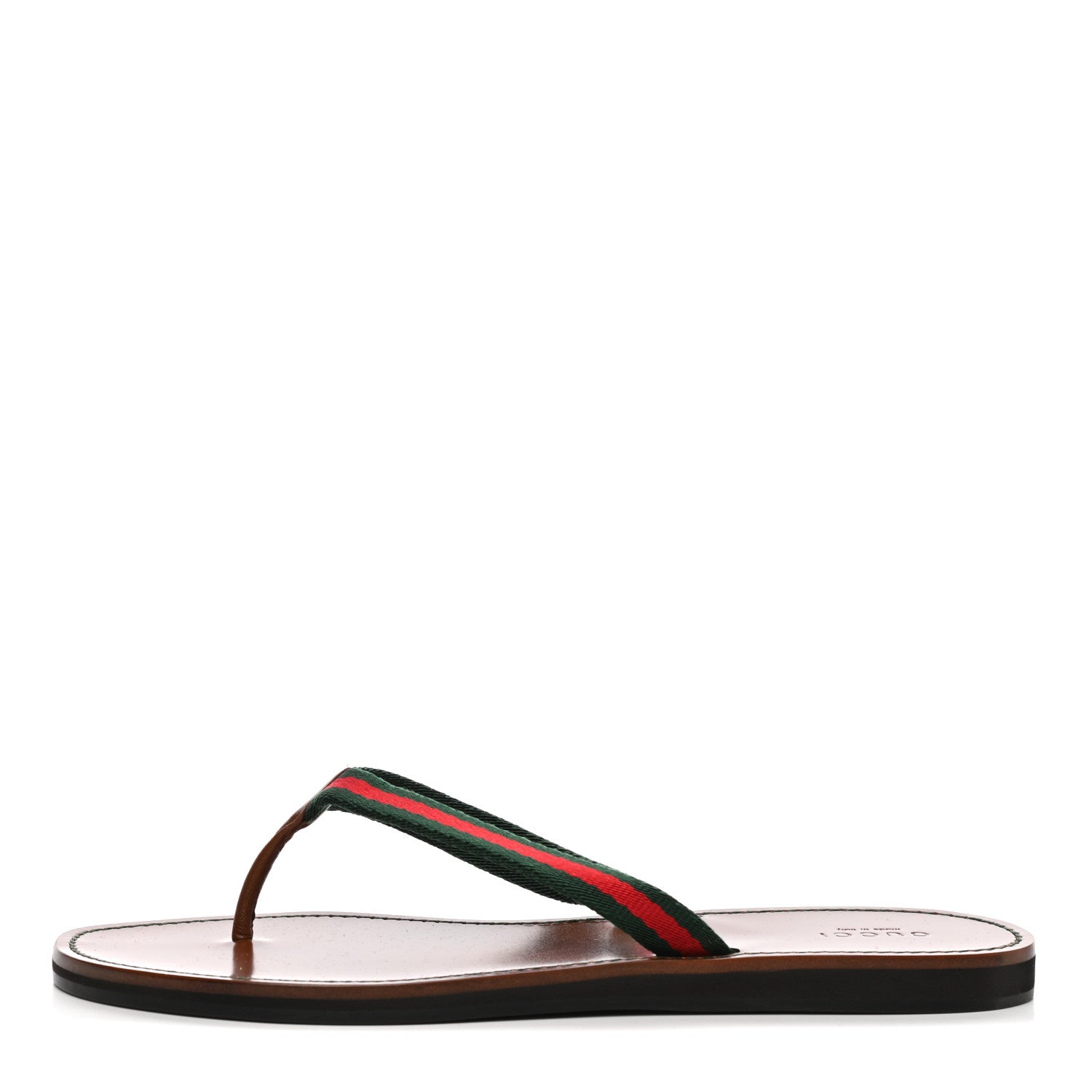 Gucci Thong Sandal 39.5 Brown 1 of 7