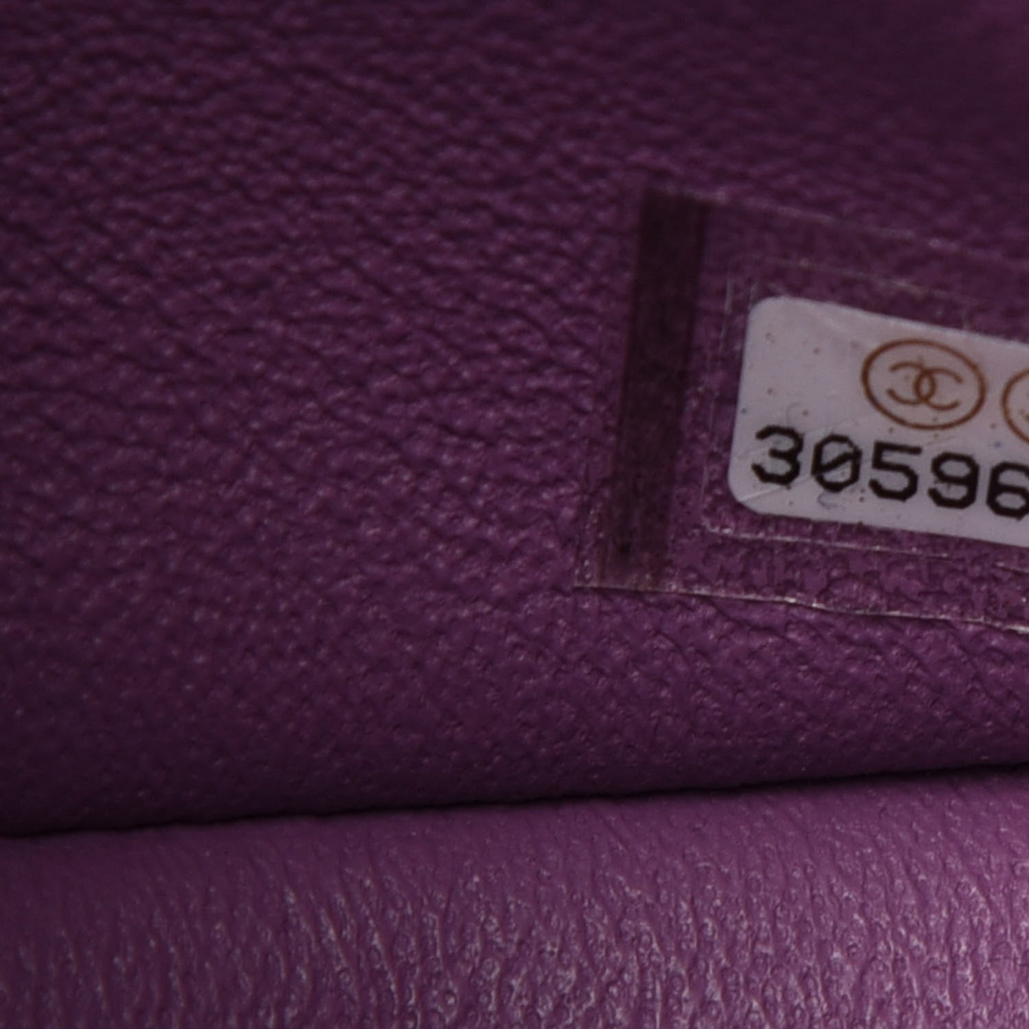 Chanel Lambskin Quilted Mini Rectangular Flap Purple 7 of 11