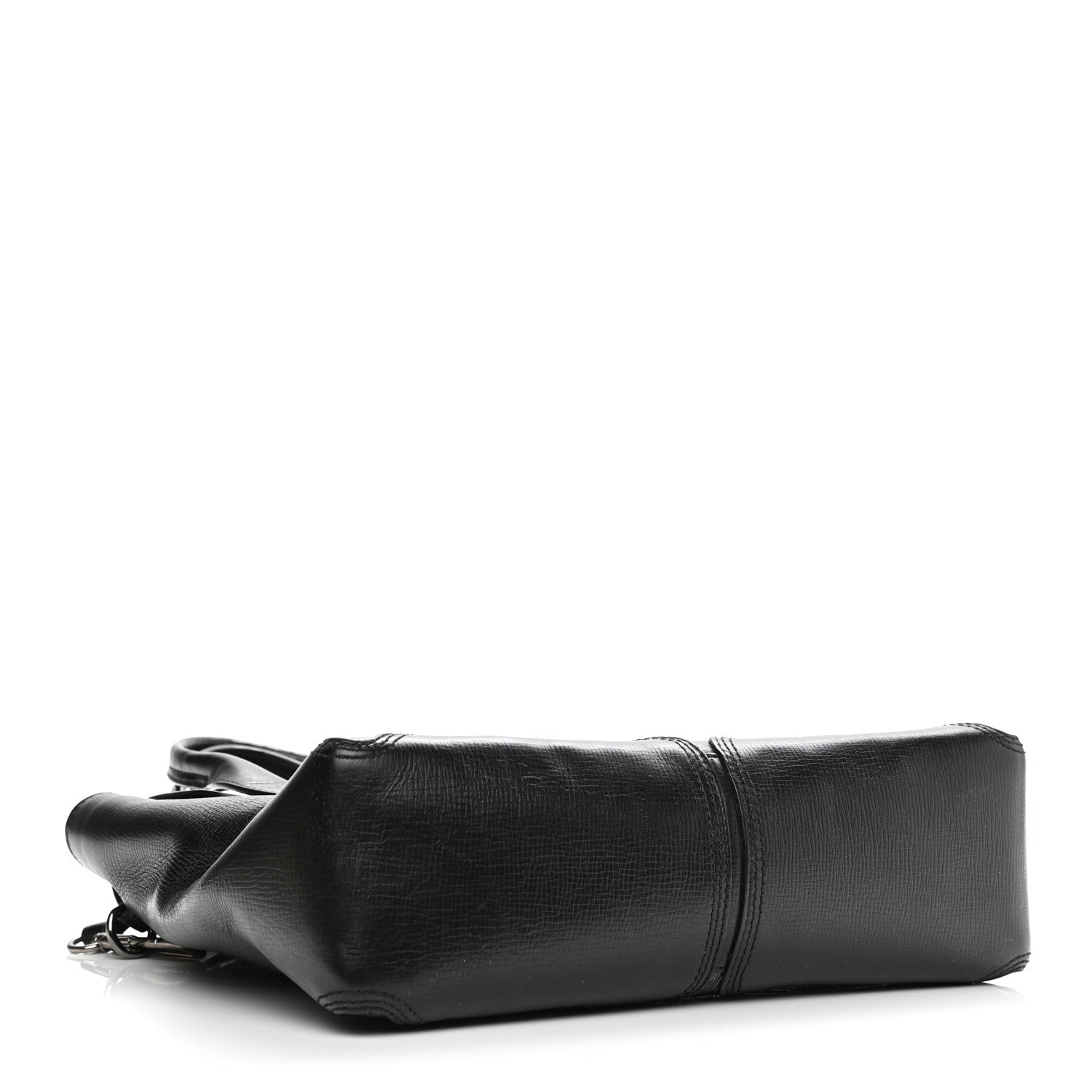 3.1 Phillip Lim Turtle Embossed Medium Pashli Satchel Black 3 of 10