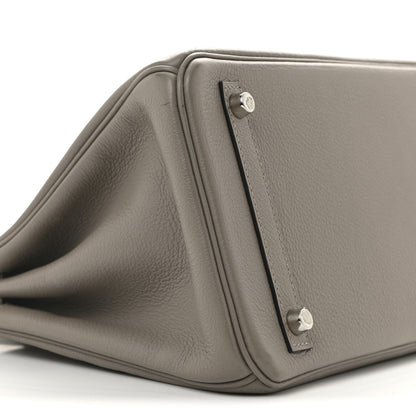 Hermes Taurillon Novillo Birkin 30 Gris Asphalte 9 of 14