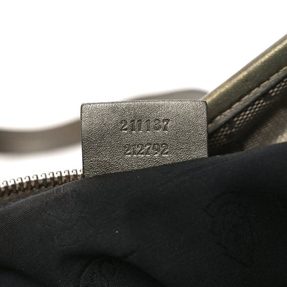 Gucci Imprime Monogram Medium Zippered Shopping Tote Pewter 7 of 10