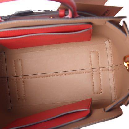 Burberry Soft Grain Calfskin Small Belt Bag Bright Military Red 6 of 9