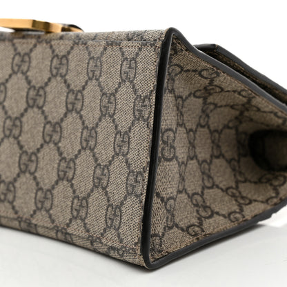 Balenciaga X GUCCI GG Supreme Monogram Small Hourglass Top Handle Bag Beige Ebony 10 of 10