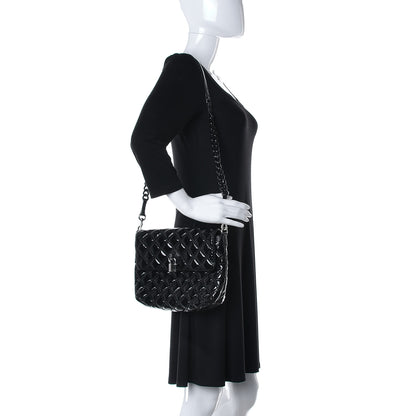 Marc Jacobs Patent Quilted Single Flap Black 2 of 15