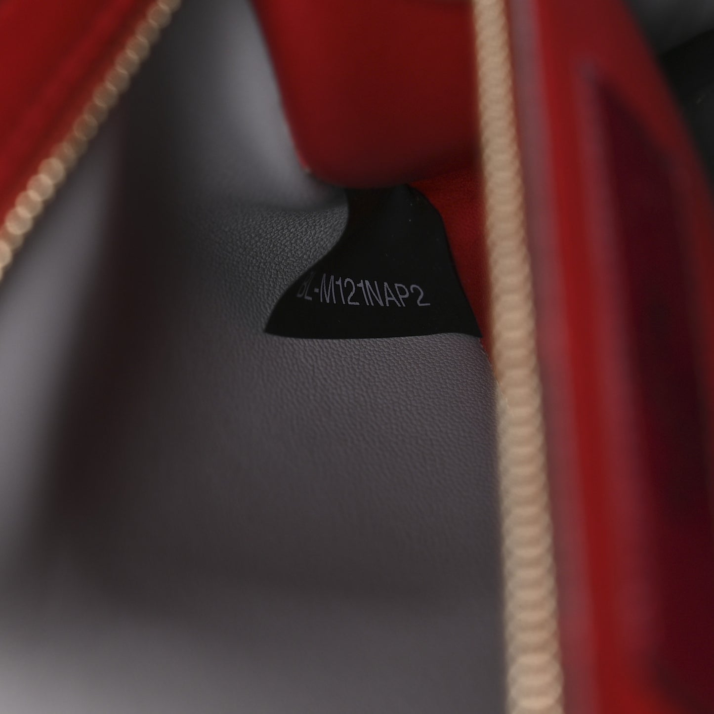 Nappa Large Rockstud Spike Shoulder Bag Pastel Grey