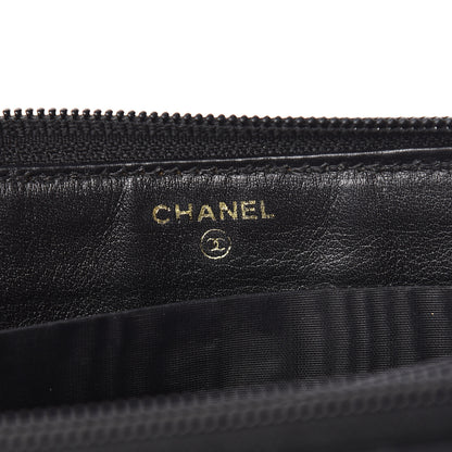 Chanel Caviar Timeless CC Zip Around Wallet Black 6 of 11