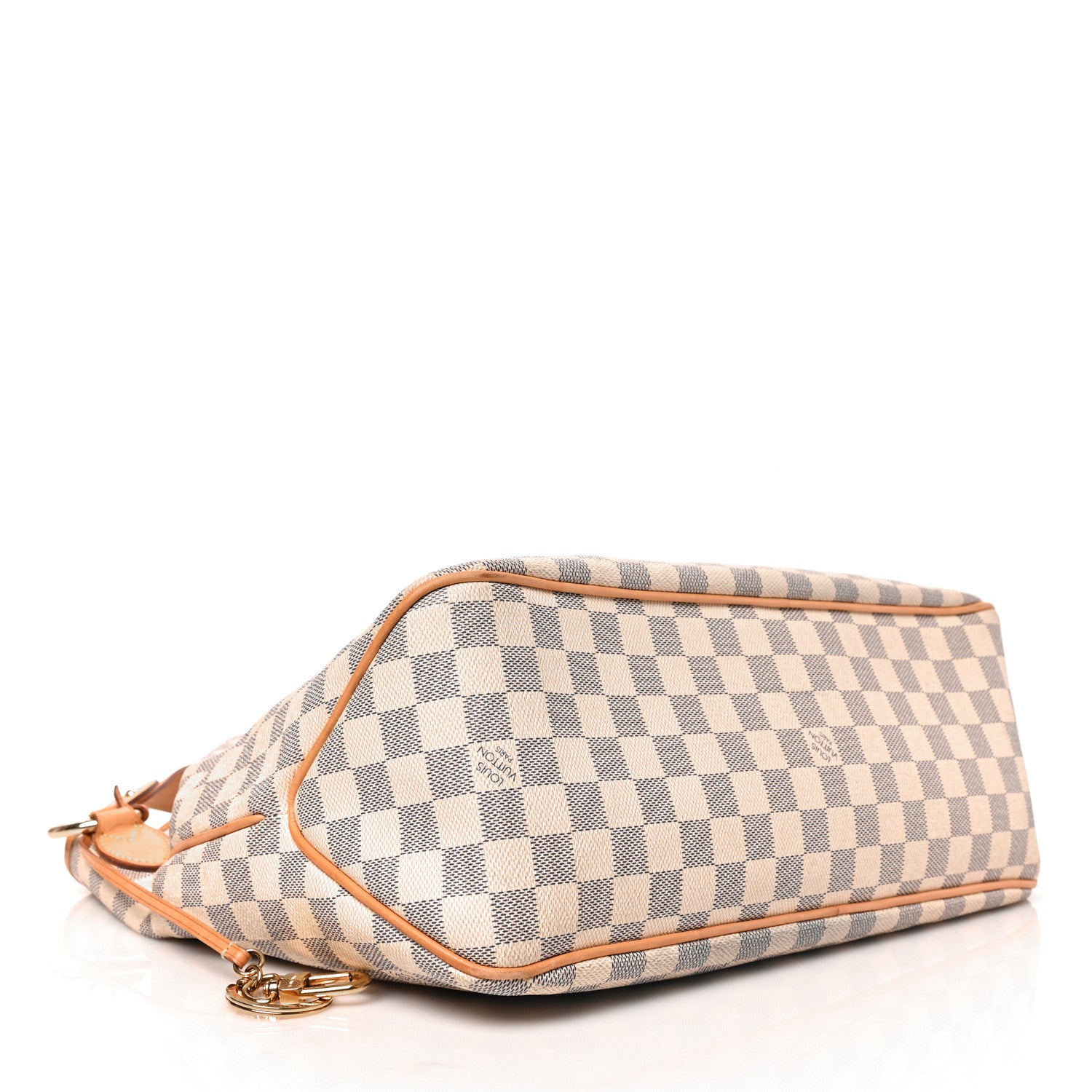 Louis Vuitton Damier Azur Delightful MM Rose Ballerine 4 of 8