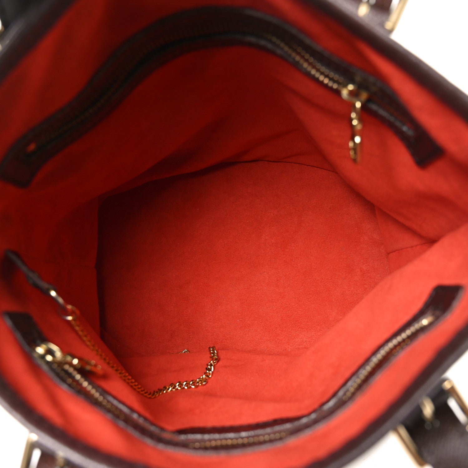 Louis Vuitton Damier Ebene Marais Bucket 23 5 of 9