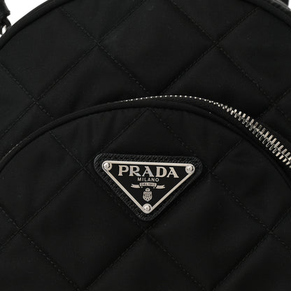 Prada Nylon Tessuto Impuntu Quilted Backpack Black 7 of 10