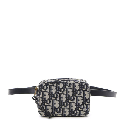 Christian Dior Oblique Belt Pouch Blue 1 of 10