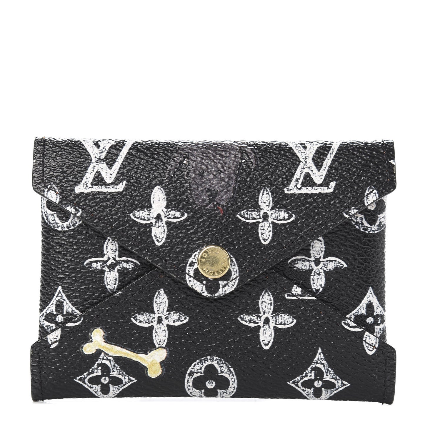 Catogram Small Kirigami Pochette Insert Black White