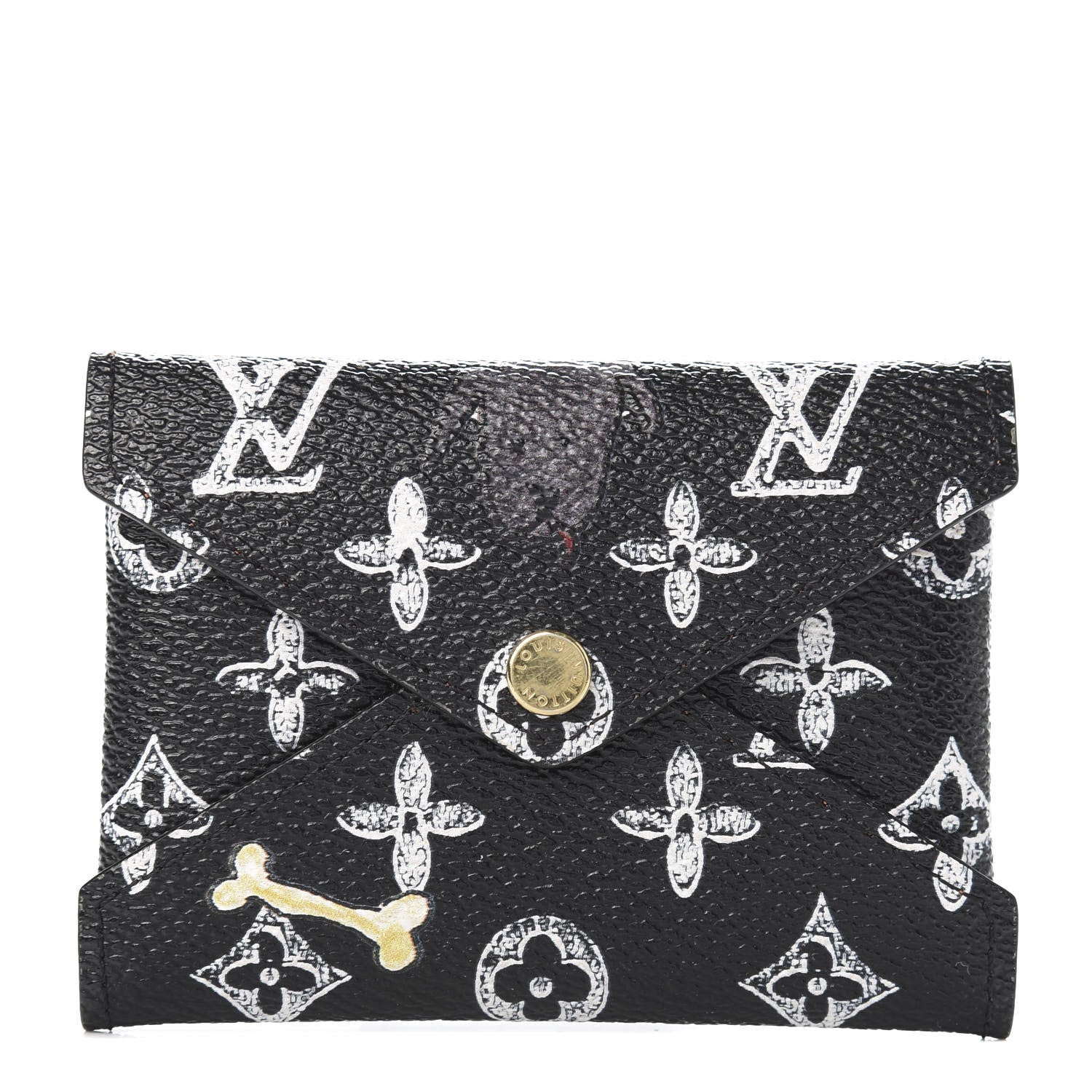 Louis Vuitton Catogram Small Kirigami Pochette Insert Black White 1 of 6