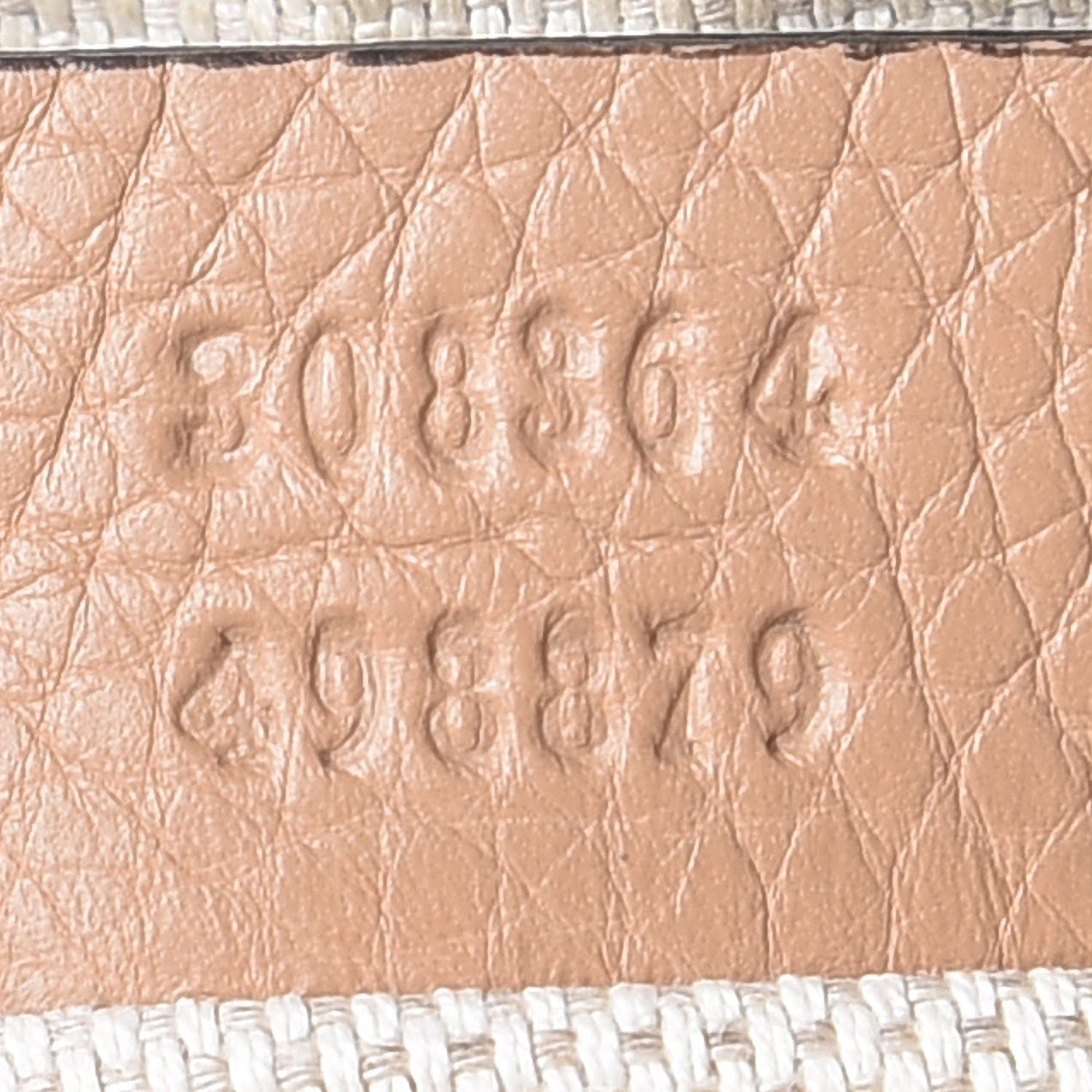 Gucci Pebbled Calfskin Small Soho Disco Bag Rose Beige 7 of 18