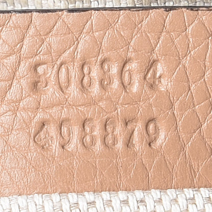 Gucci Pebbled Calfskin Small Soho Disco Bag Rose Beige 7 of 18