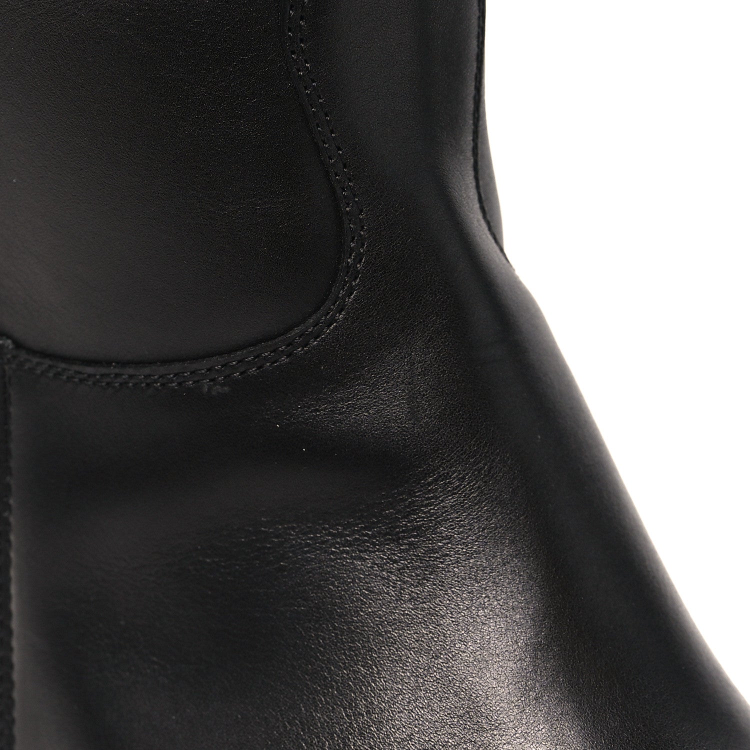 Hermes Calfskin Honey Boots 36 Black 8 of 10