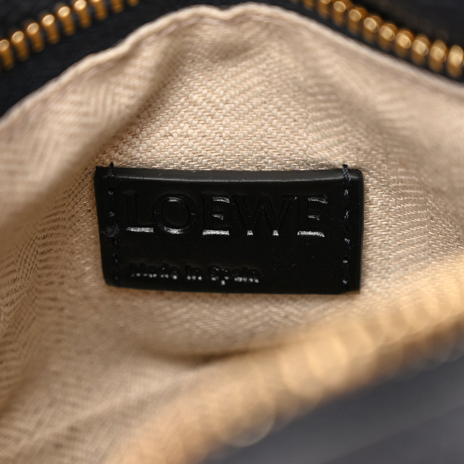 Loewe Calfskin Small Puzzle Bag Midnight Blue Black 6 of 9
