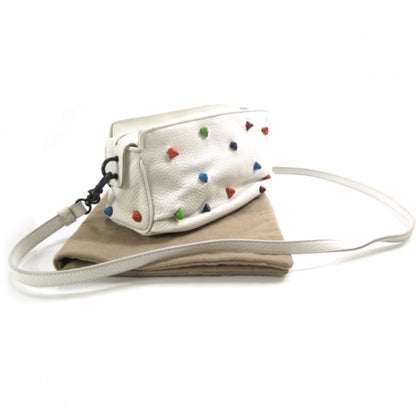 Bottega Veneta Leather Multicolor Shoulder Bag White 3 of 11