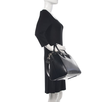 Givenchy Shiny Lord Calfskin Medium Antigona Black 3 of 13