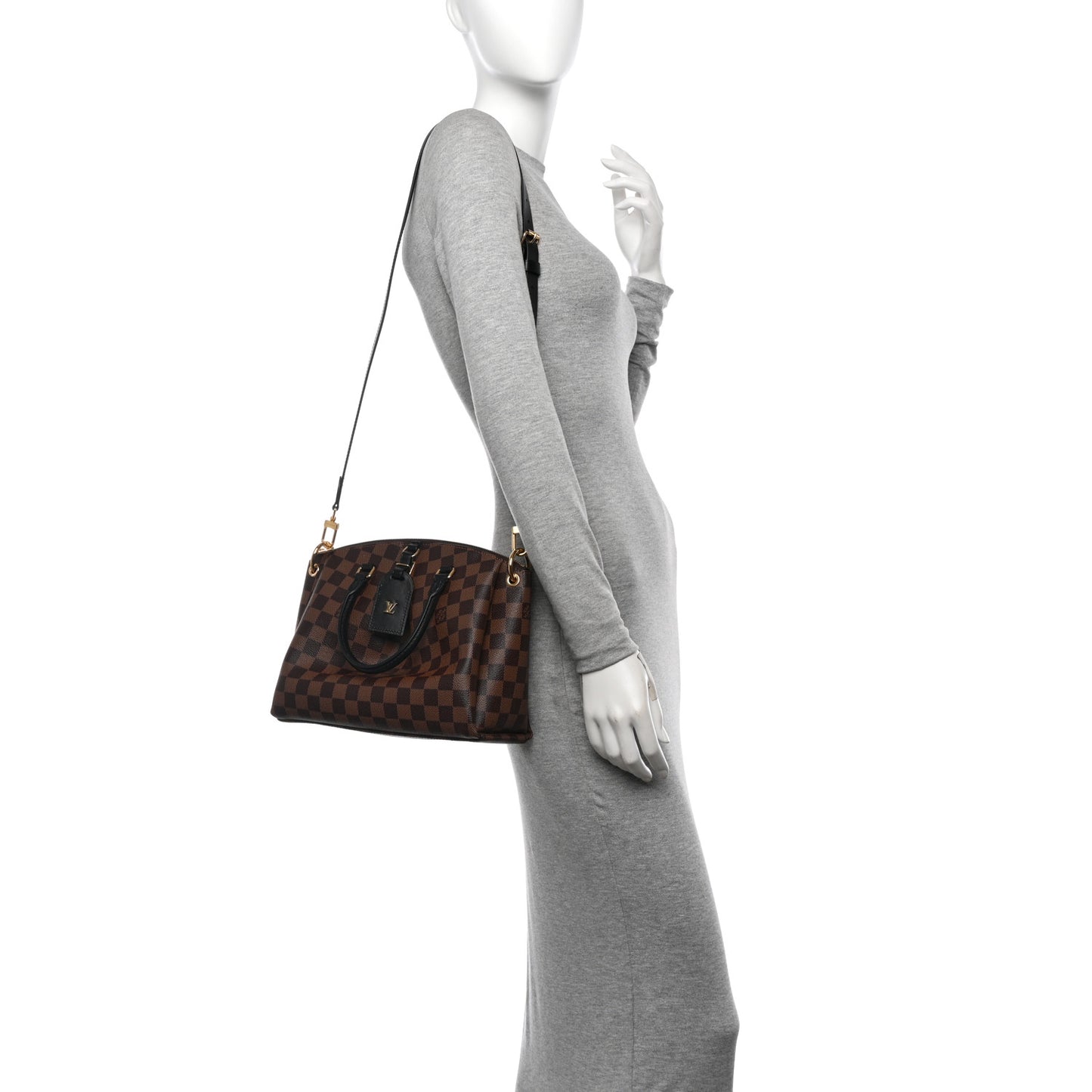 Damier Ebene Odeon Tote PM Black