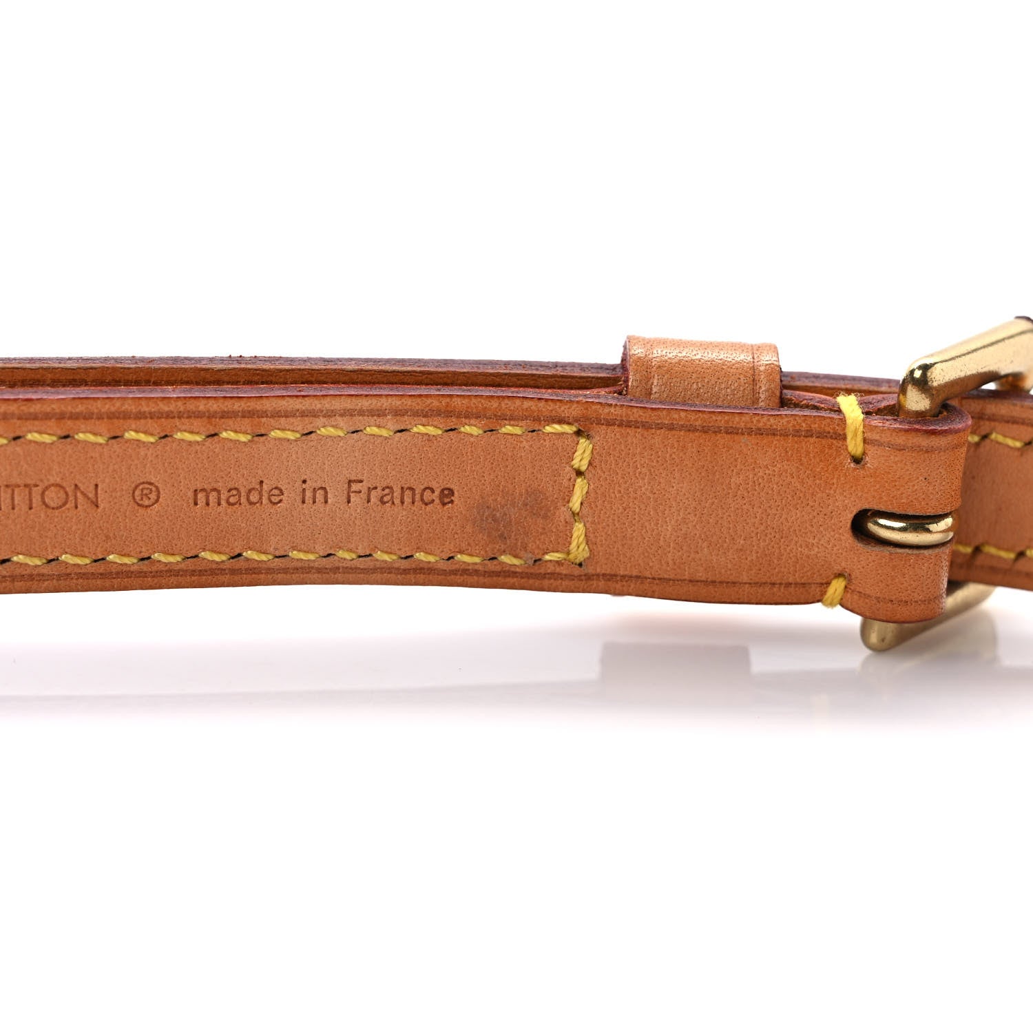 Louis Vuitton Vachetta 16mm Adjustable Shoulder Strap 4 of 4