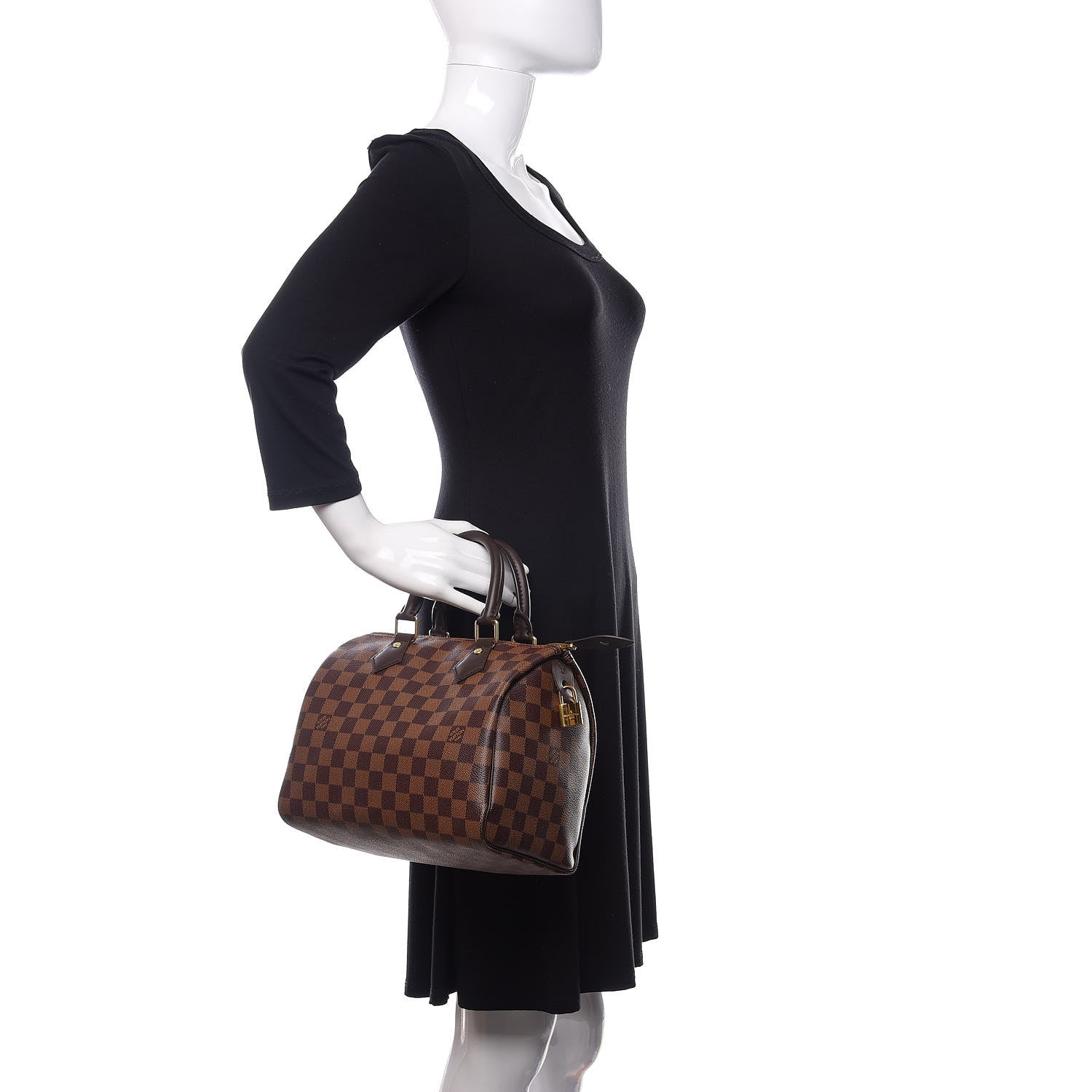 Louis Vuitton Damier Ebene Speedy 25 2 of 13