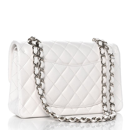 Chanel Caviar Quilted Small Double Flap White 3 of 13