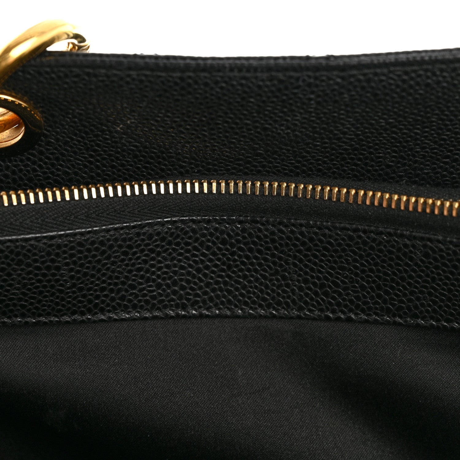 Chanel Caviar Quilted Grand Shopping Tote GST Black 11 of 15