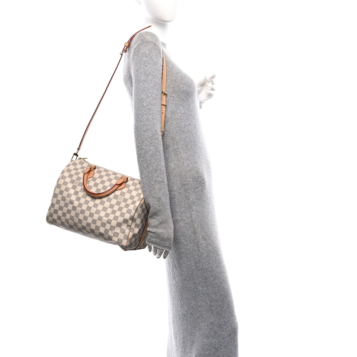Damier Azur Speedy Bandouliere 30