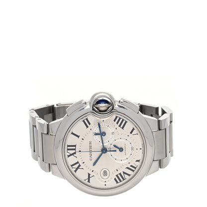 Cartier Stainless Steel 44mm Ballon Bleu De Cartier Chronograph Automatic Watch 2 of 4