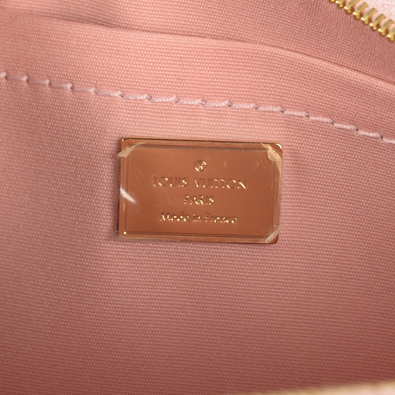 Louis Vuitton Vernis Santa Monica Clutch Rose Ballerine 6 of 7